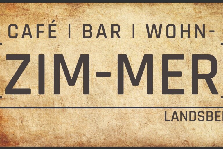 Restaurant Gutschein für Café | Bar | Wohn- [ZIM-MER]
