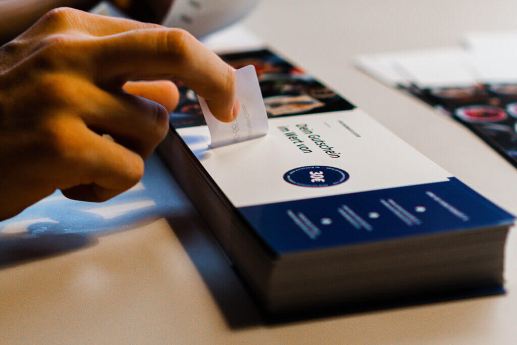 Mitarbeitergeschenk neu Restaurant Gutschein