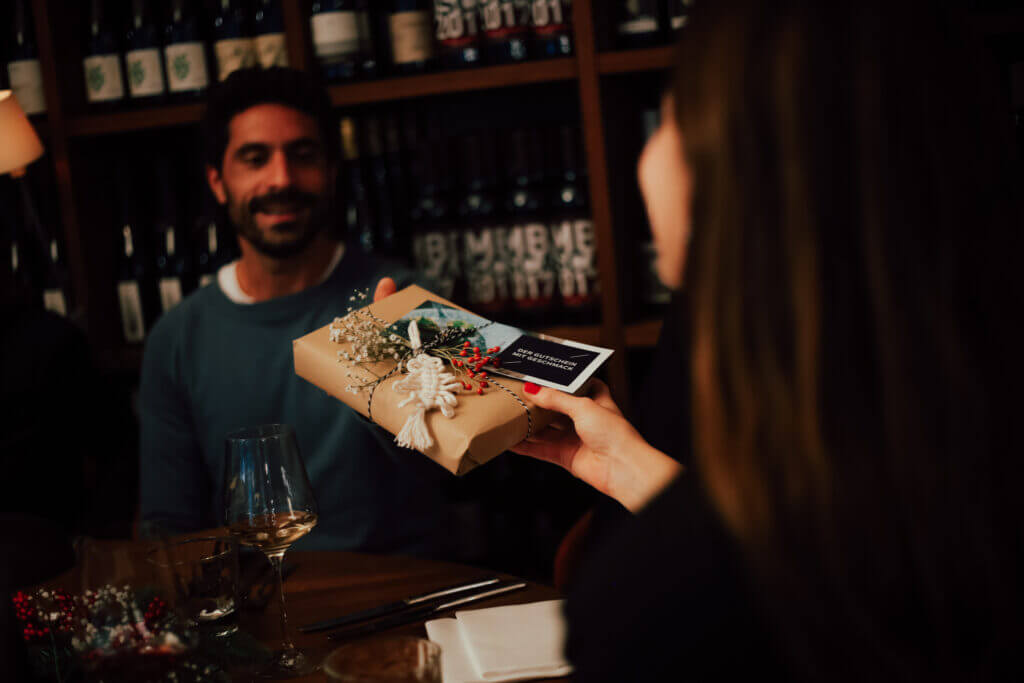 Mitarbeitergeschenk neu Restaurant Gutschein