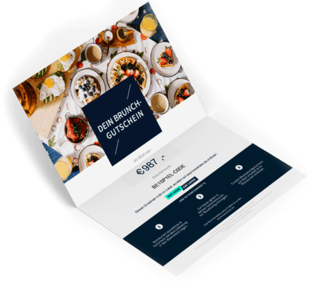 Restaurant-Gutschein für Brunch-Gutschein